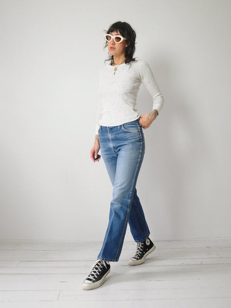 1980's Relaxed Faded Rustler Jeans 30x28.5