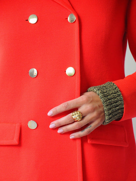 1960's Dayglo Knit Jacket