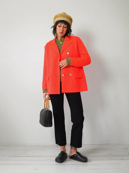 1960's Dayglo Knit Jacket