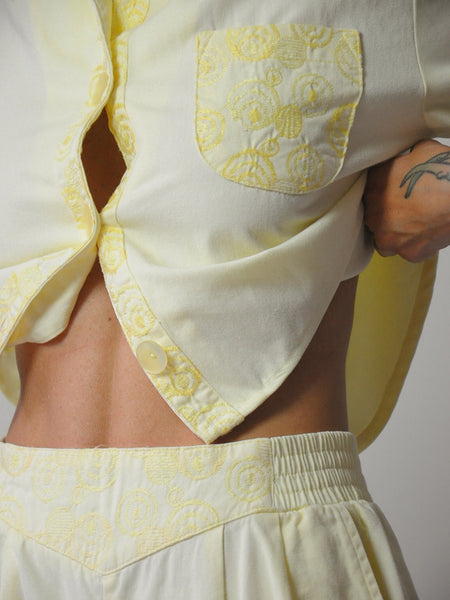 1980's Sherbet 2 Piece Pant Set