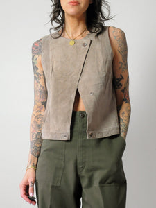 Gloria Vanderbilt Suede Vest