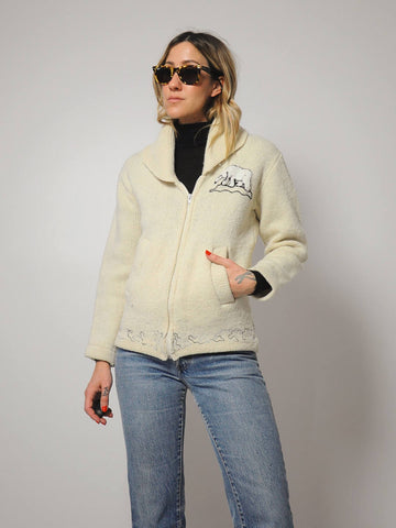 50's Wool Eskimo Cardigan
