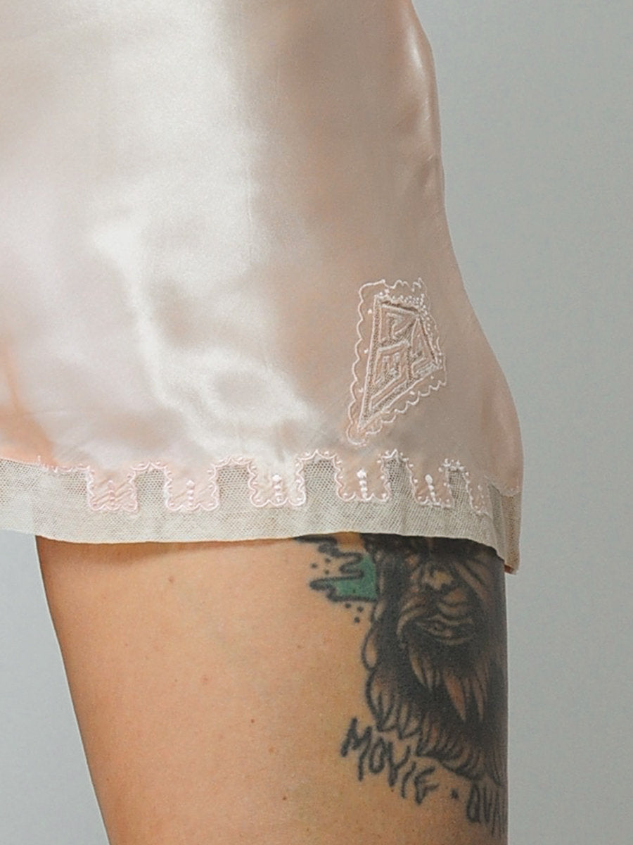 40's Embroidered Tap Shorts