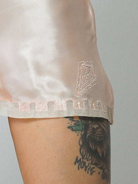 40's Embroidered Tap Shorts