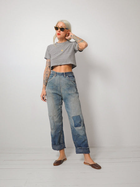 40's Side Zip Jeans 26x28