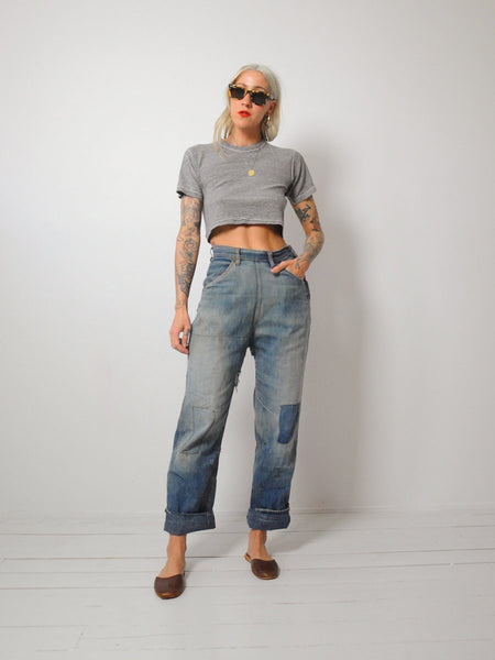 40's Side Zip Jeans 26x28