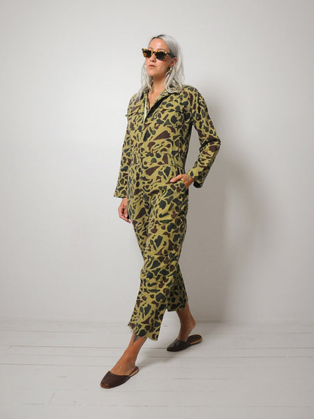 Camouflage Boilersuit Coveralls