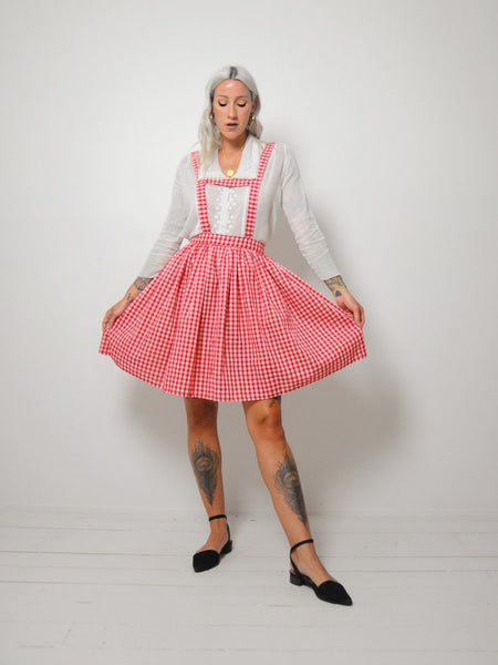 60's Gingham Leipzig Dress