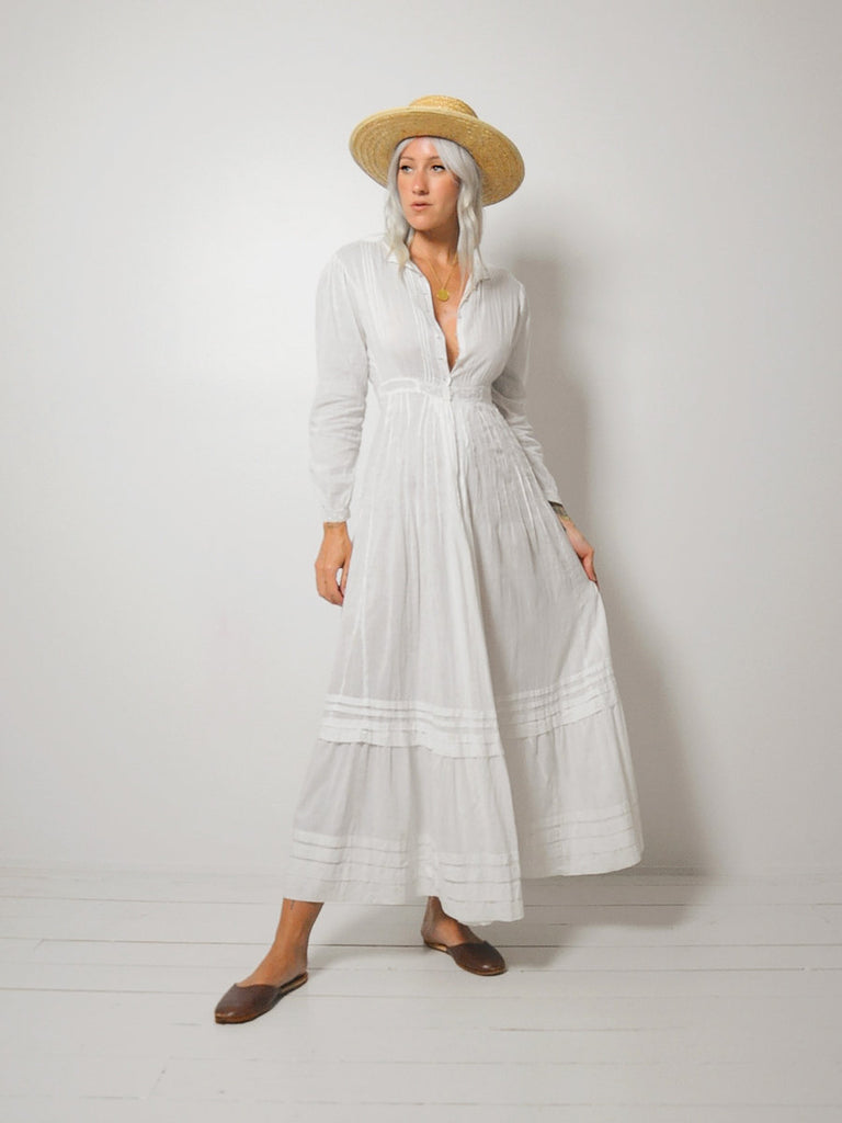 Lara Edwardian Lawn Dress – NOIROHIO VINTAGE