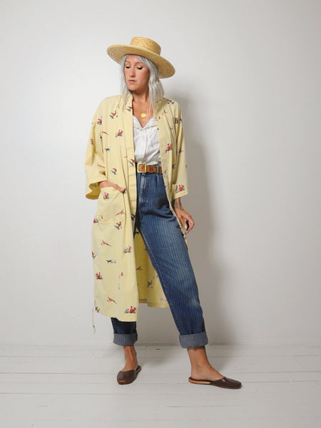 Christian Dior Duck Hunt Robe