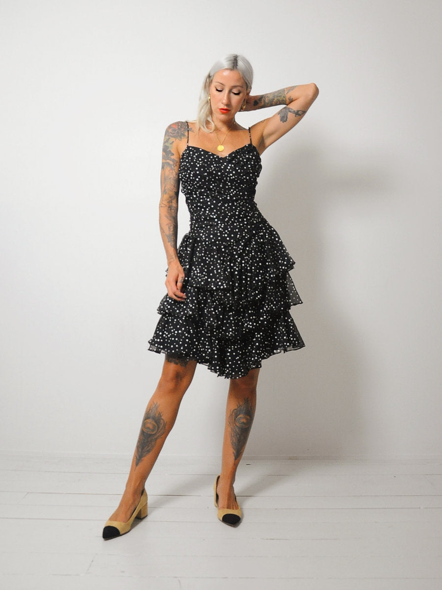 Constellation Corset Tie Dress