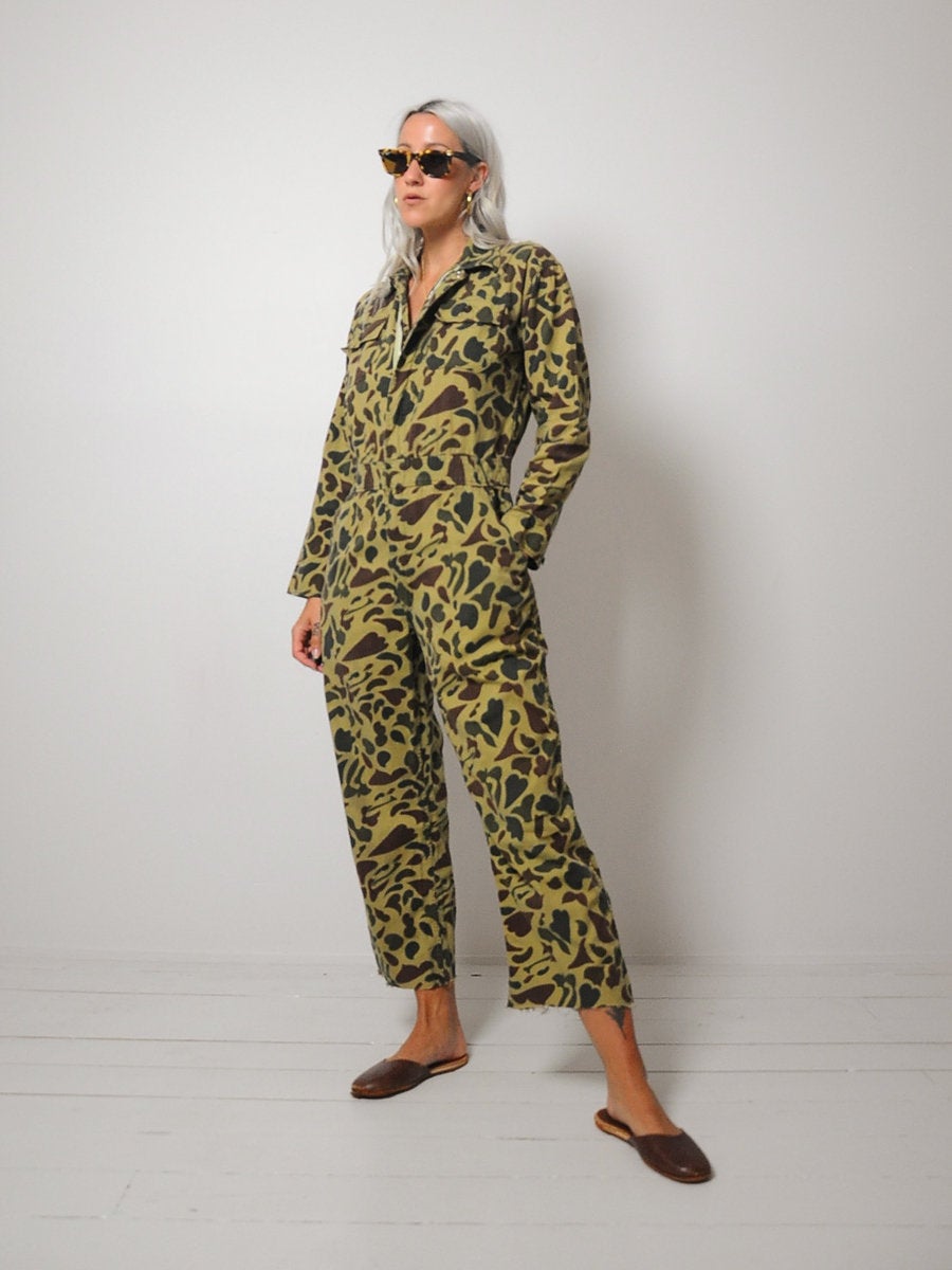Camouflage Boilersuit Coveralls