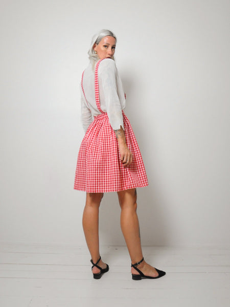 60's Gingham Leipzig Dress