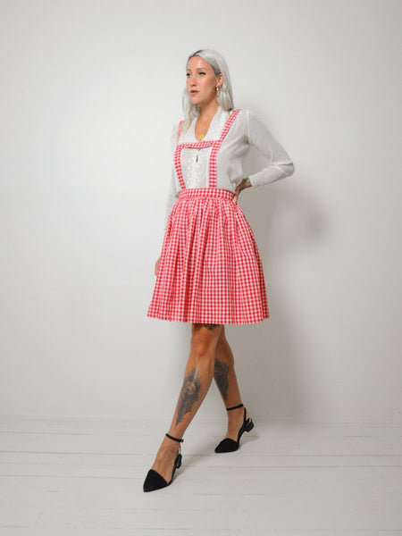 60's Gingham Leipzig Dress