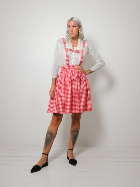 60's Gingham Leipzig Dress