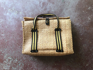 70's Woven Beach Bag