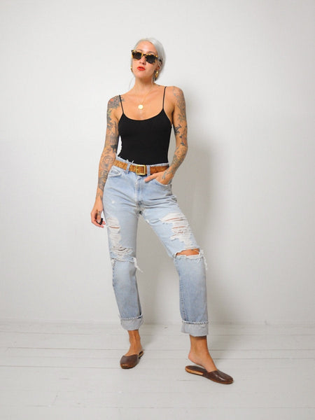 Levis 505 Ripped Jeans 32x29