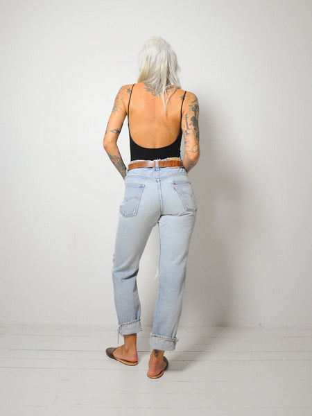 Levis 505 Ripped Jeans 32x29