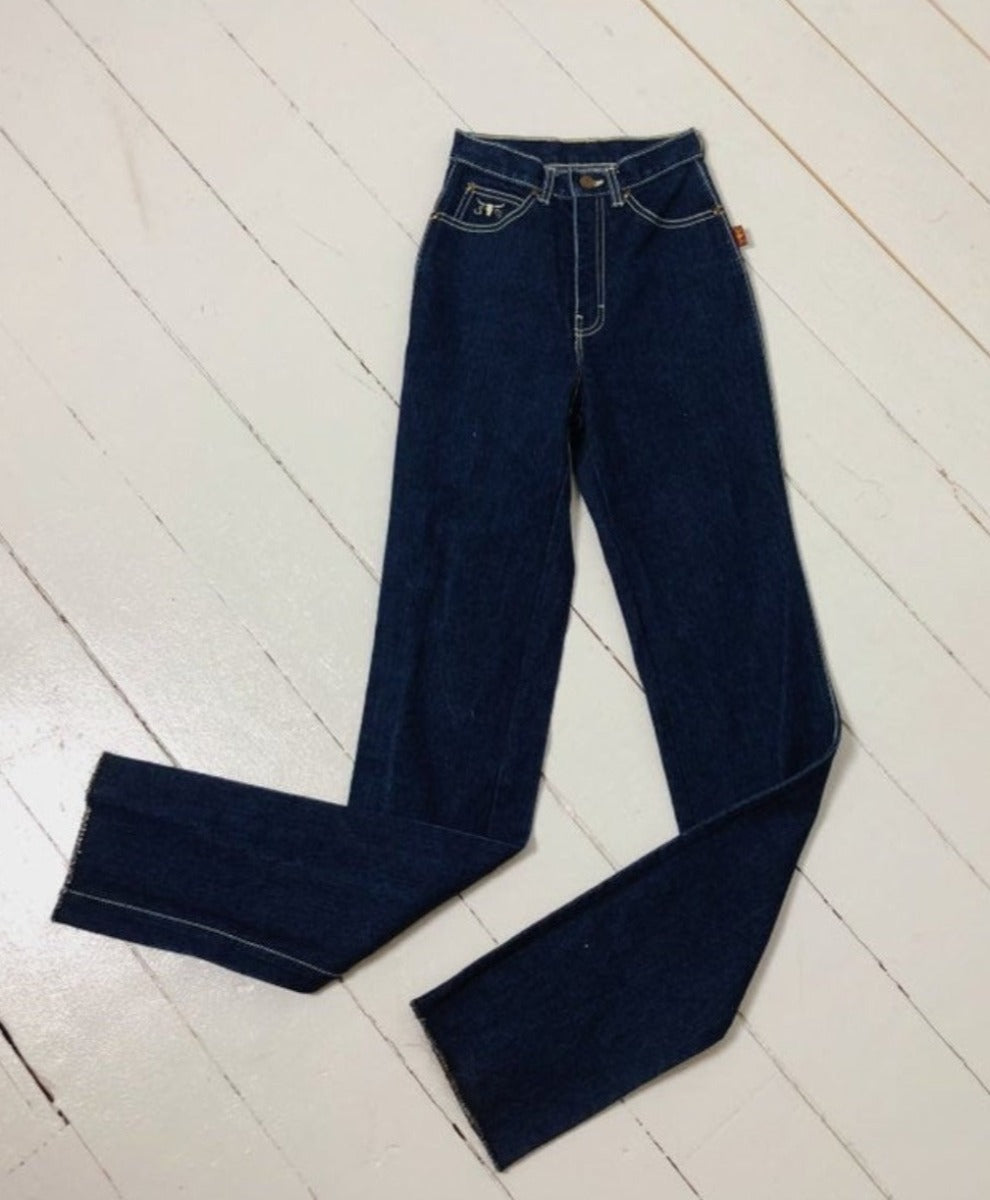 Petite Indigo Valente Jeans 22x36.5