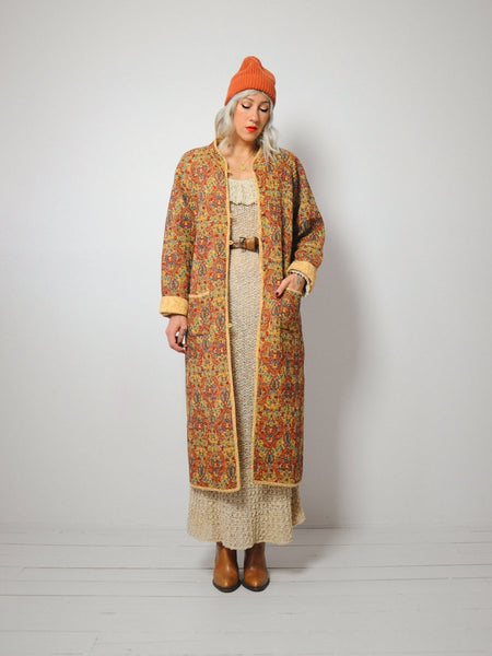 Paisley Quilted Duster