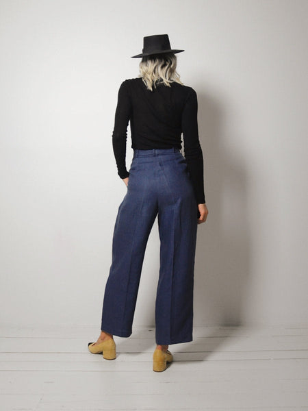 Chanel Linen Trousers 27x27