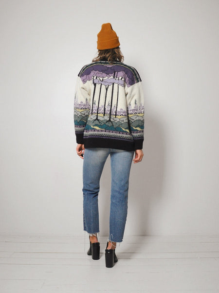 Art Nouveau Forest Sweater