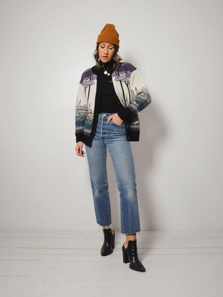 Art Nouveau Forest Sweater
