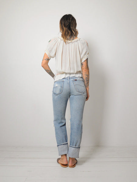 Rare 1930's Embroidered Blouse