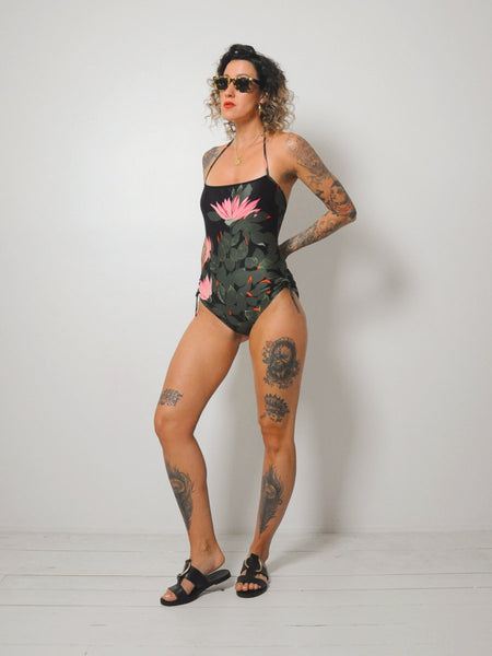 70's Waterlily Swimsuit