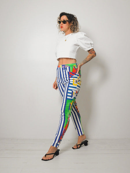 1995 Versace New York Jazz Jeans 26x30.5
