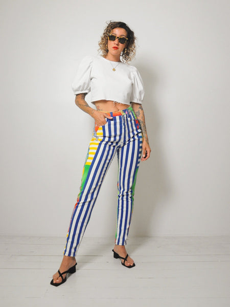 1995 Versace New York Jazz Jeans 26x30.5