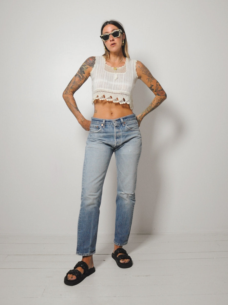 Faded Levi's 501xx Jeans 30x29