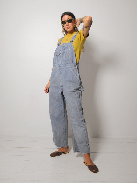 60's Hickory Stripe Overalls