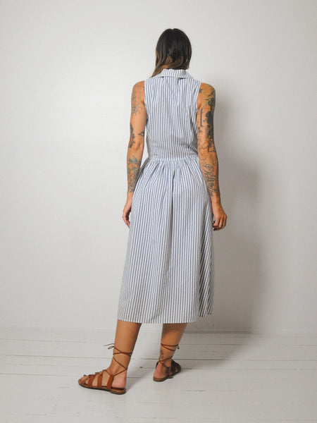 Sconset Striped Shirt Dress