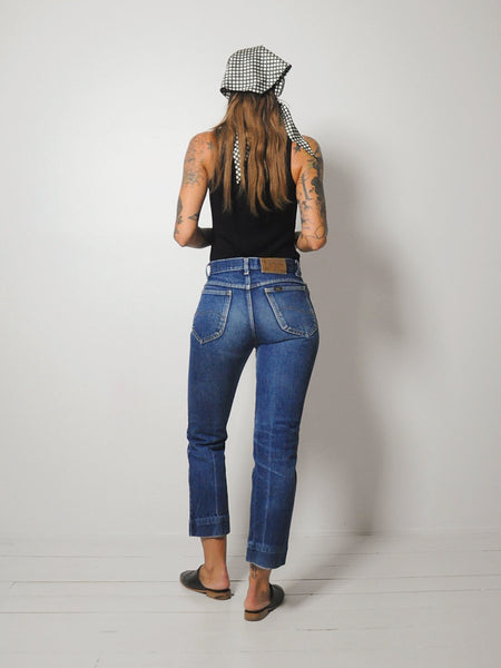 Dark Faded Lee Jeans 28x27