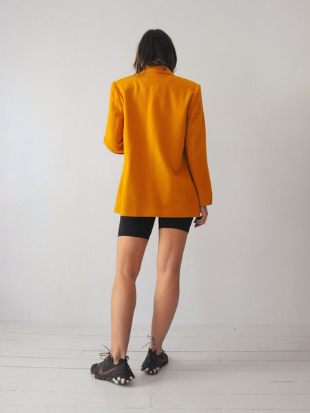 Turmeric Wool Blazer