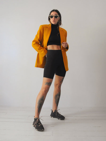 Turmeric Wool Blazer