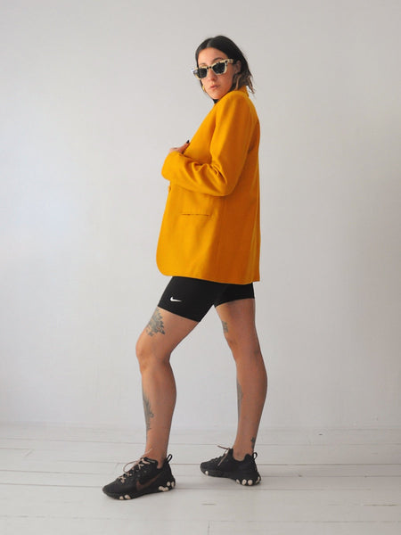 Turmeric Wool Blazer