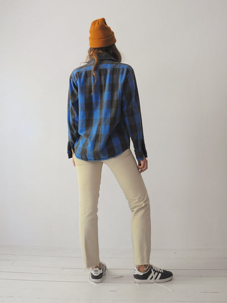 Blue Buffalo Plaid Flannel