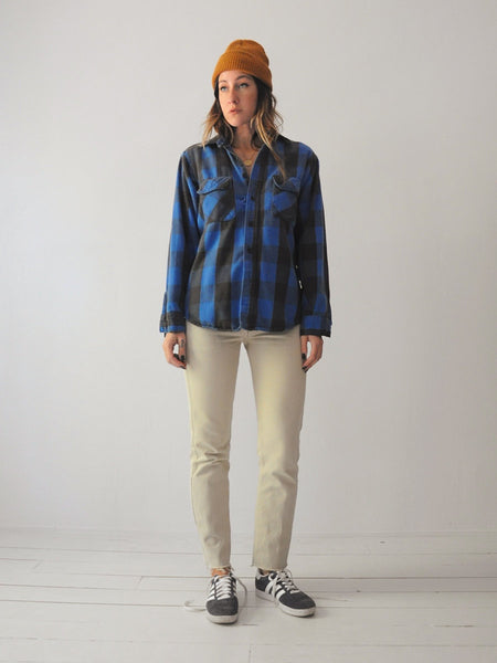 Blue Buffalo Plaid Flannel