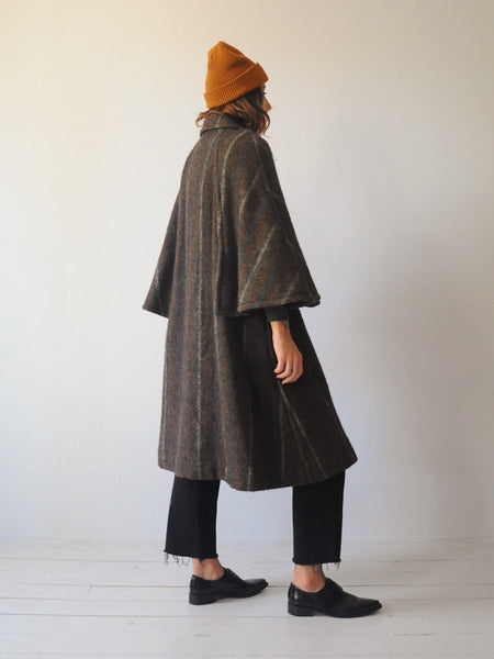60's Irish Wool Cape Coat