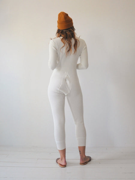 70's Waffle knit Long Johns