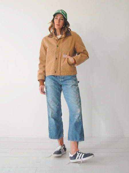 Tan Canvas Chore Coat