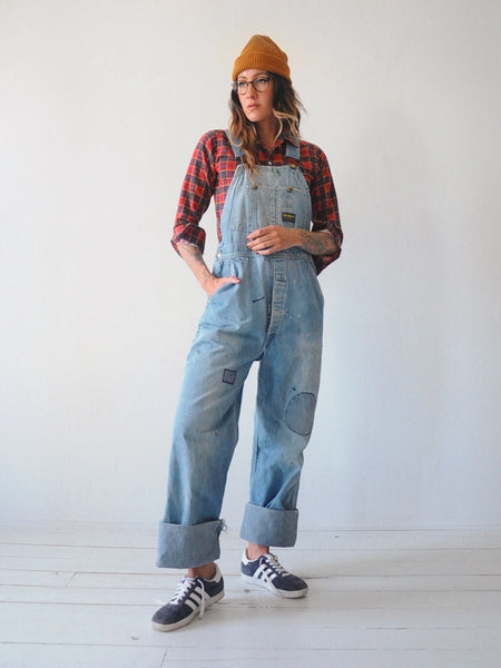 50's OshKosh Patched Overalls