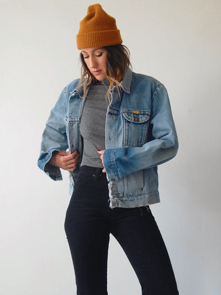 70's Faded Rustler Jean Jacket