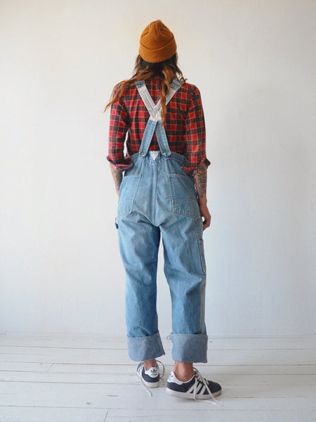 50's OshKosh Patched Overalls