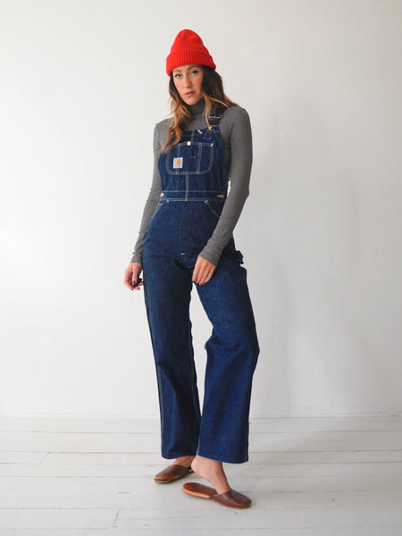 Carhartt Dark Wash Overalls