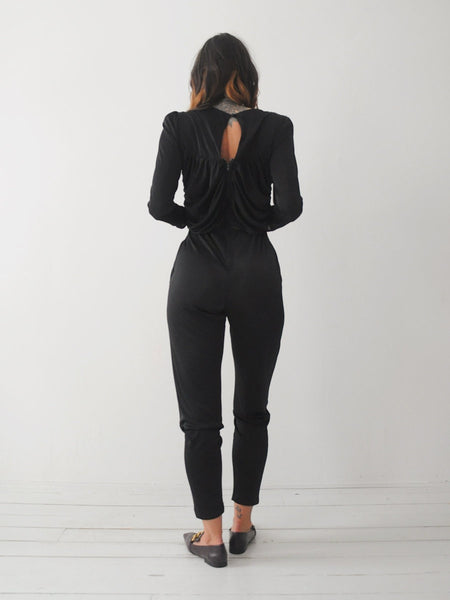 Olivia Strong Shoulder Jumpsuit