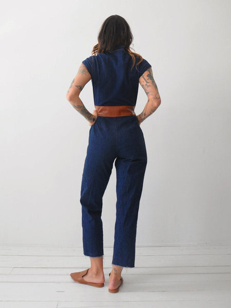 70's Astrid Denim Jumpsuit