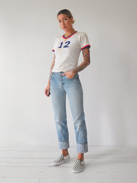 Levi's 501 Patched Jeans 27x32